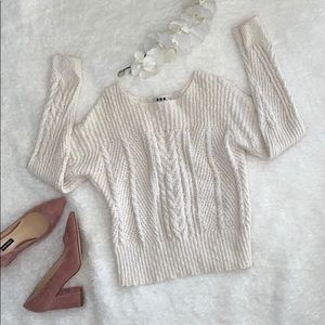 Three Dot Knit Sweater
